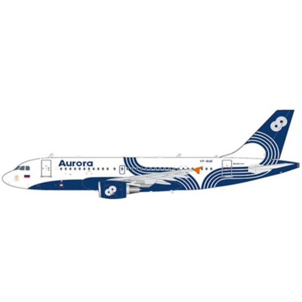 Airbus A319 Aurora VP-BWK w/Stand