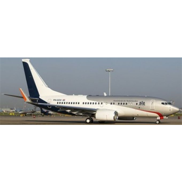 Boeing 737-700(BBJ) Netherlands Government 'Flap Down' PH-GOV with Stand