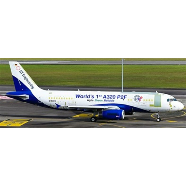 Airbus A320(P2F) Worlds 1st A320 D-AAES w/Stand