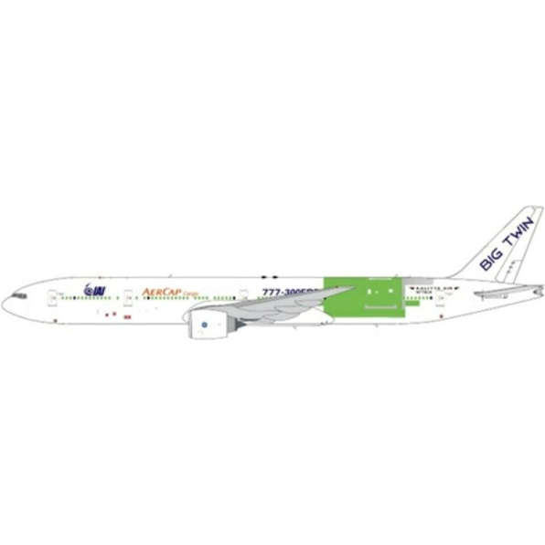 Boeing 777-300ER(SF) Kalitta Air N778CK Flaps Down w/Stand