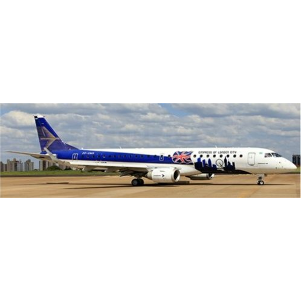 Embraer 190-100STD 'Empress Of London City Livery' PP-XMA with Antenna