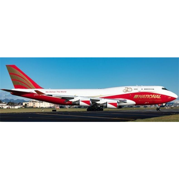 Boeing 747-400(BCF) National Airlines 30 Years Flap Down N936CA w/Antenna