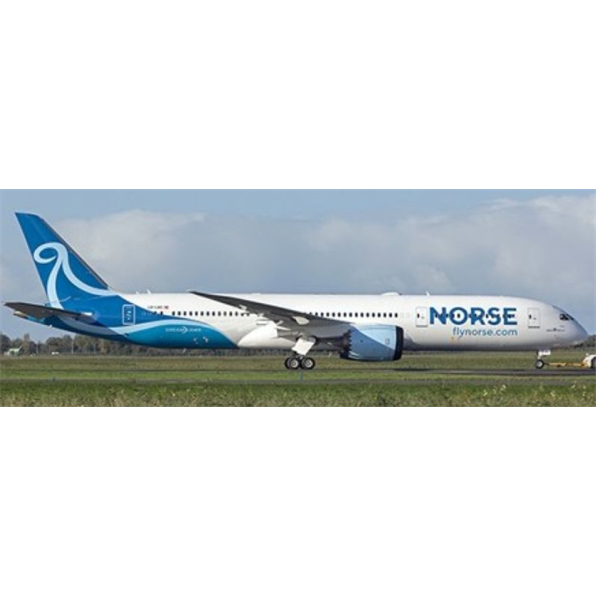 Boeing 787-9 Dreamliner Norse Atlantic Airways Flap Down LN-LNO w/Antenna