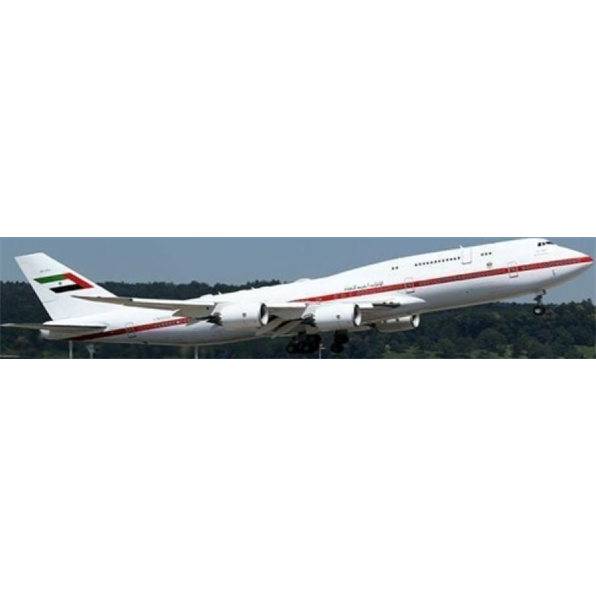 Boeing 747-8(BBJ) Abu Dhabi Amiri Flight A6-PFA w/Antenna