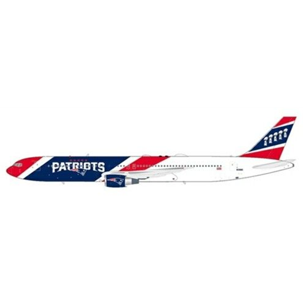 Boeing 767-300(ER) New England Patriots N36NE with Stand