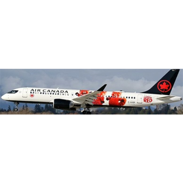 Airbus A220-300 Air Canada Special Livery C-GVDP w/Stand