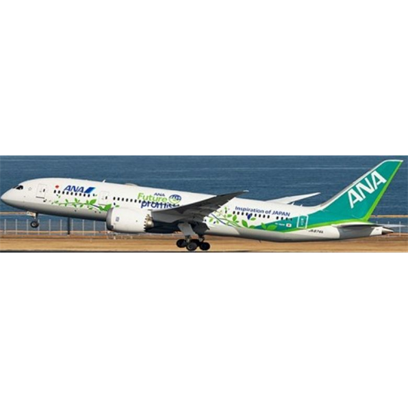 Boeing 787-8 Dreamliner All Nippon Airways ANA Future Promise Livery JA874A w/Stand