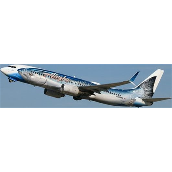 Boeing 737-800 Alaska Airlines Salmon Thirty Salmon N559AS w/Stand
