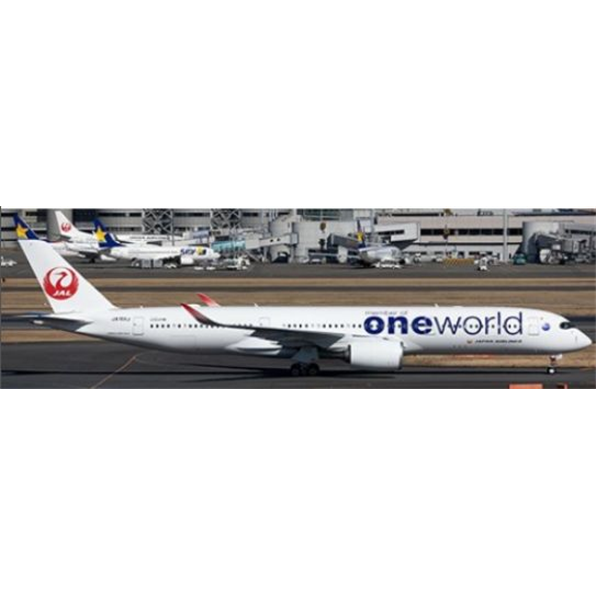 Airbus A350-900XWB Japan Airlines Oneworld Livery Flap Down JA15XJ w/Antenna