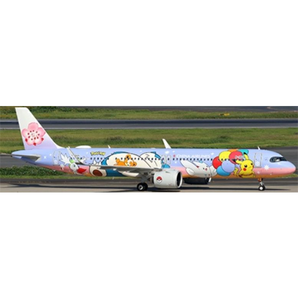 Airbus A321NEO China Airlines 'Pikachu Jet CL' B-18101 w/Antenna