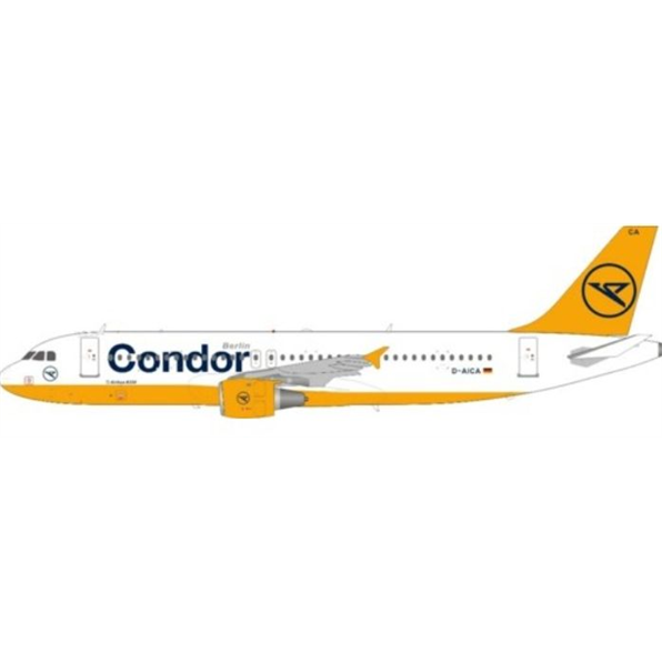 Airbus A320-212 Condor D-AICA Berlin with Stand
