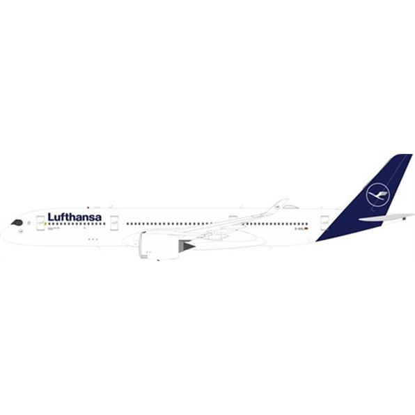 Airbus A350-941 Lufthansa D-AIXL with Stand