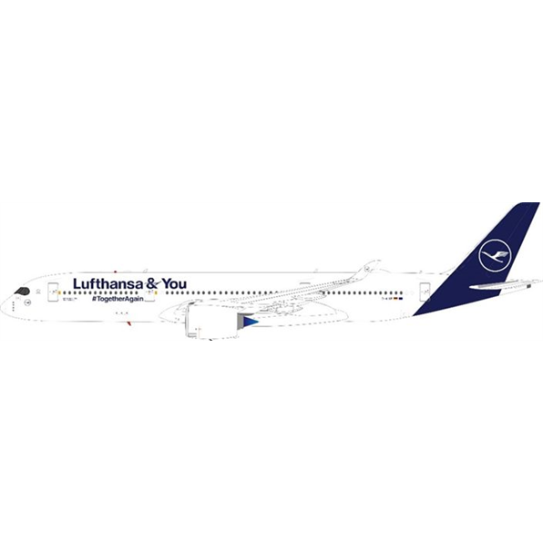 Airbus A350-941 Lufthansa and You Togetheragain D-AIXP