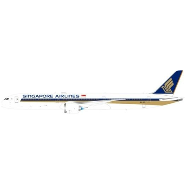 Boeing 787-10 Dreamliner Singapore Airlines 9V-SCI with Stand