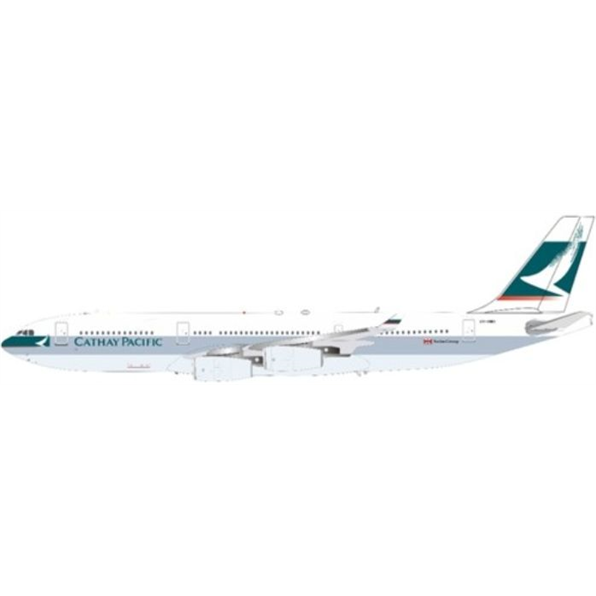 Airbus A340-211 Cathay Pacific Airways VR-HMU with Stand