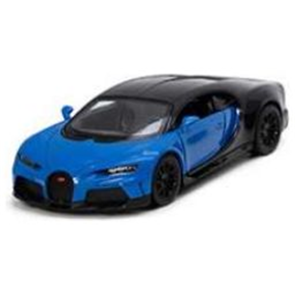 Bugatti Chiron Supersport Blue/Black (Window Box)