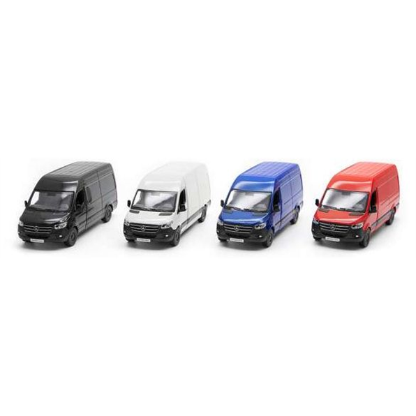 Mercedes Benz Sprinter 2020 (12pcs) (3 x Black/3 x Red/3 x Blue/3 x Silver)
