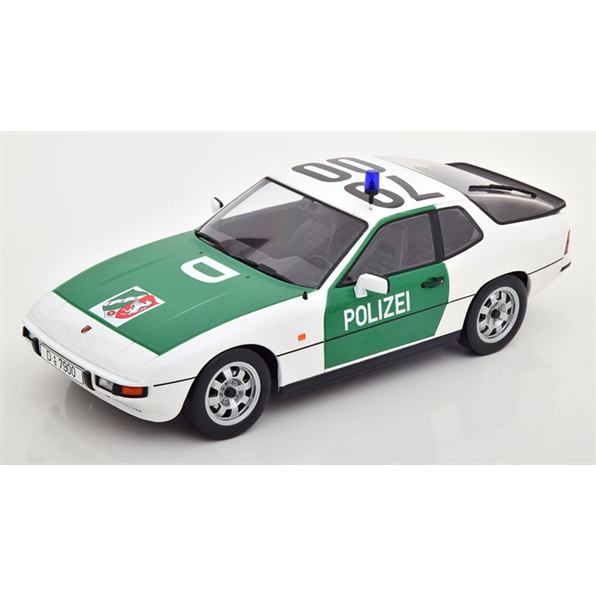 Porsche 924 Autobahnpolizei Dusseldorf 1985 Green/White