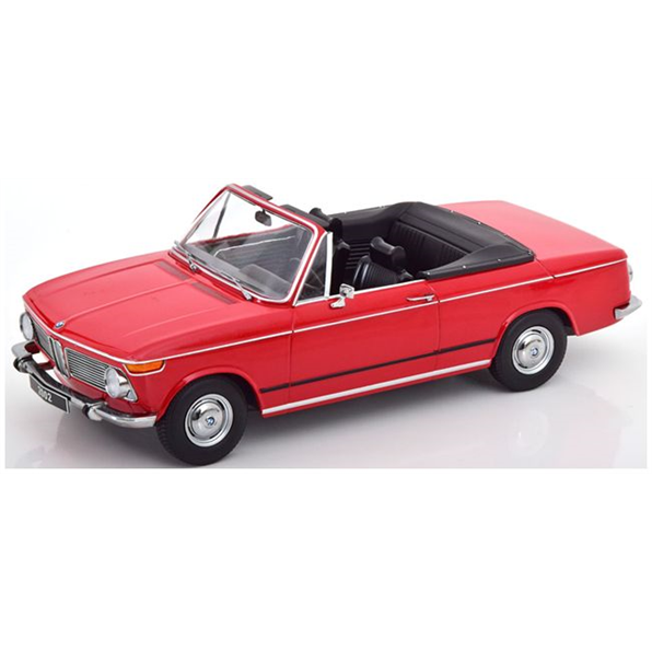 BMW 2002 Cabrio 1968-Red w/Removable Softtop