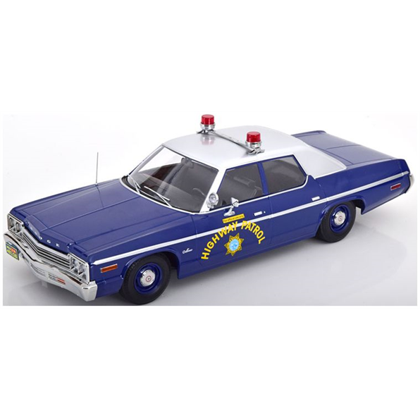 Dodge Monaco Nevada Highway Patrol 1974 - Blue/Silver