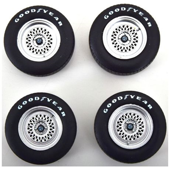 Lotus Tyres and Rims Set Silver