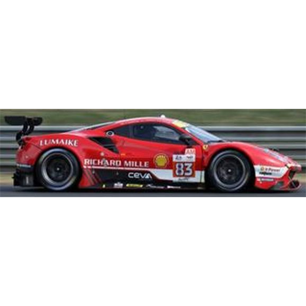 Ferrari 488 GTE EVO #83 Richard Mille AF Corse 24H Le Mans 2023 Perez Companc/Rover
