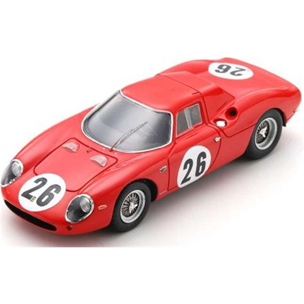 Ferrari 250LM #26 1st 1000Km Paris 1966 D.Piper/M.Parkes