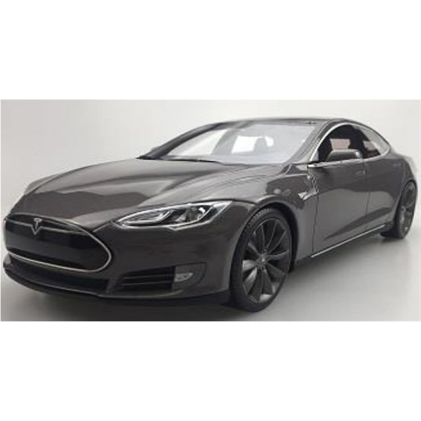 Tesla Model S, 2012, grey
