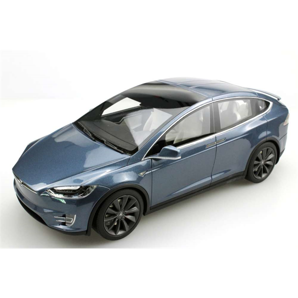Tesla Model X dk blue/grey