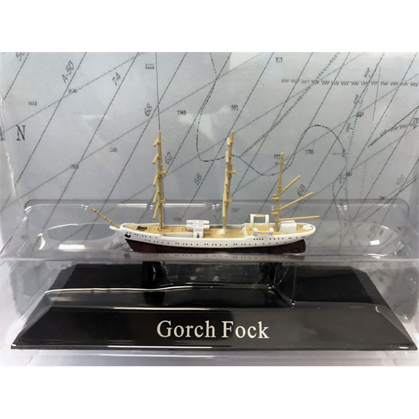 GORCH FOCK II Sail Training ship 1958 1:1250 Warships