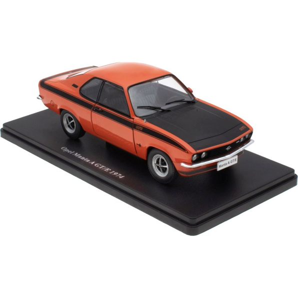 Opel Manta A GT/E - 1974 - Orange/Black 1:24th Scale