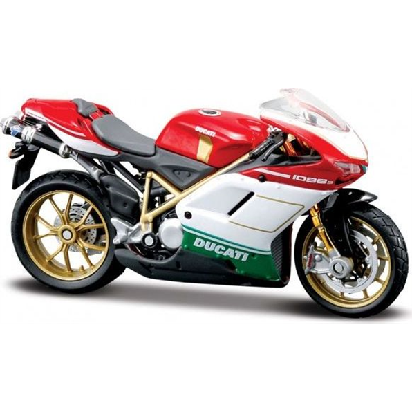 Ducati 1098S - White/Red/Green