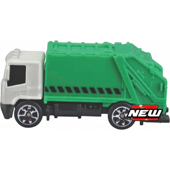 Garbage Truck Green/White/Black