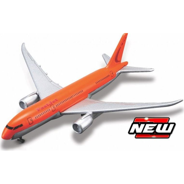 Boeing 787-8 Dreamliner Orange/Silver