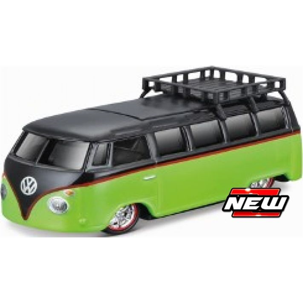VW Samba Bus 1965 Green/Black