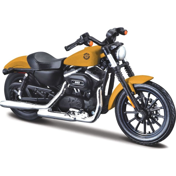 Harley Davidson Sportster Iron 883 2014  Yellow (39)