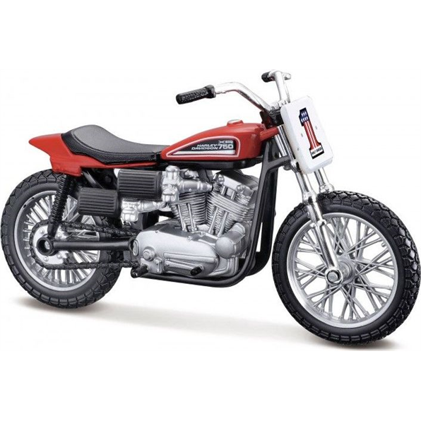 H-D XR-750 Racing Bike 1972 #1 Red (40)