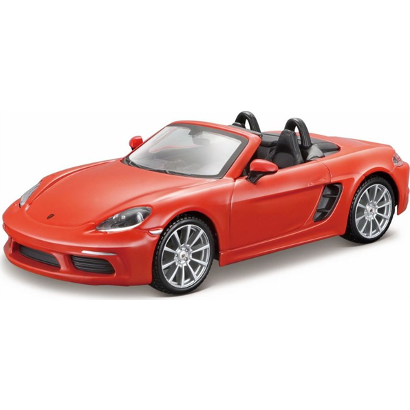 Porsche 718 Boxster Cabriolet 'Pull-Back' Red