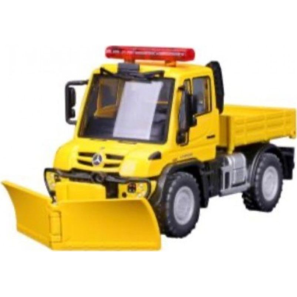 Mercedes Benz Unimog Front Loader with Snow Plough