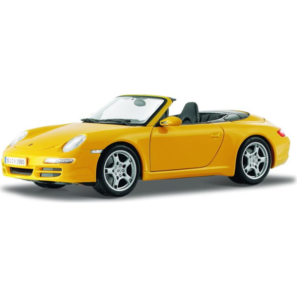 Porsche 911 Carrera S Cabrio - Yellow