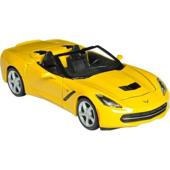 Chev Corvette Convertible 2014 Yellow