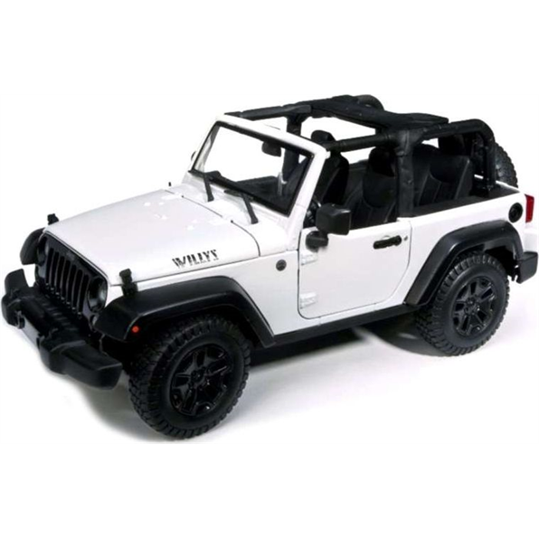 Jeep Wrangler Open Top 2014 - White
