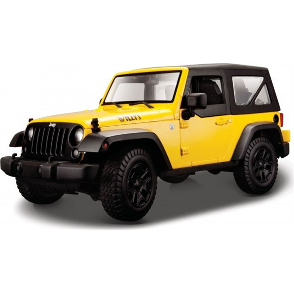Jeep Wrangler 2014 Yellow