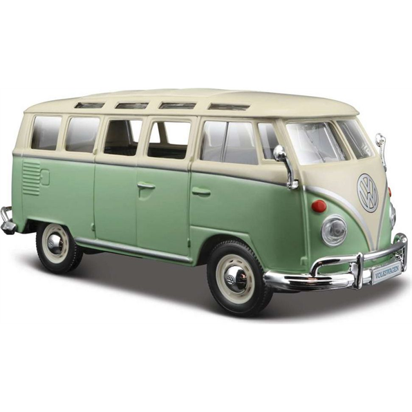VW Samba Bus - Light Green
