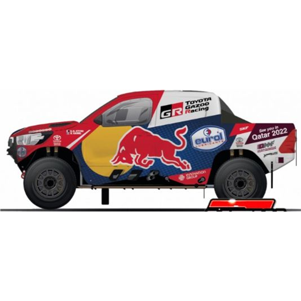 Toyota Hilux AL-ATTIYAH Dakar Rally 2023 2.4 GHZ (USB Rechargeable)