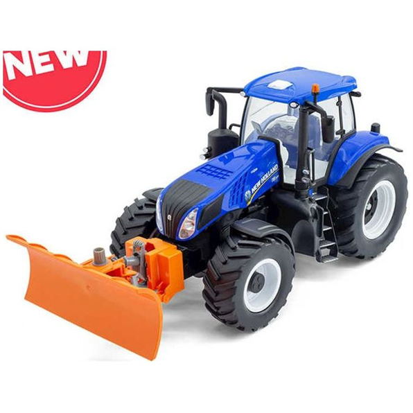 New Holland T8.435 Tractor 2.4Ghz With Snow Plough Radio Control