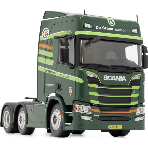 Scania R500 Series 6x2 Dark Green De Groen Transport