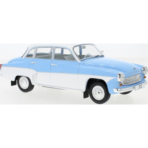 Wartburg 312 Light Blue/White 1965