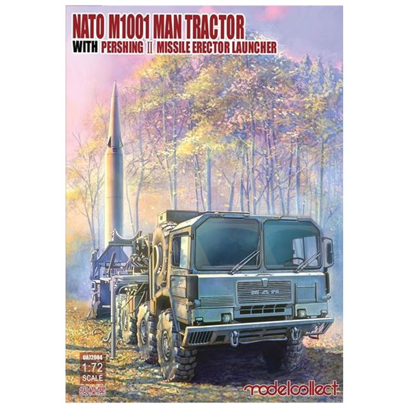 M1001 MAN Tractor + Pershing II Missile Erector Launcher Nato