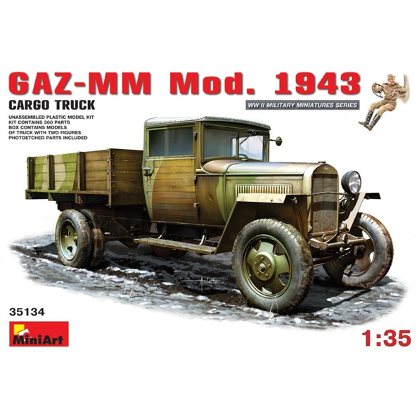 GAZ-MM Mod.1943 1.5t Cargo Truck